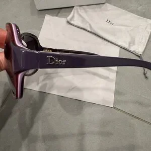 Dior | Accessories | Dior Deep Red And Purple Sunglasses 